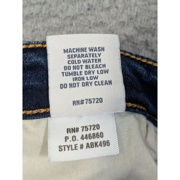 BKE Denim Parker Shorts Womens 27 Bermuda Stretch Jean Jorts Buckle Blue - Picture 5 of 16